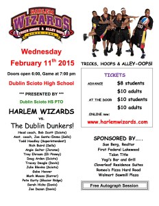 Harlem Wizards Flyer
