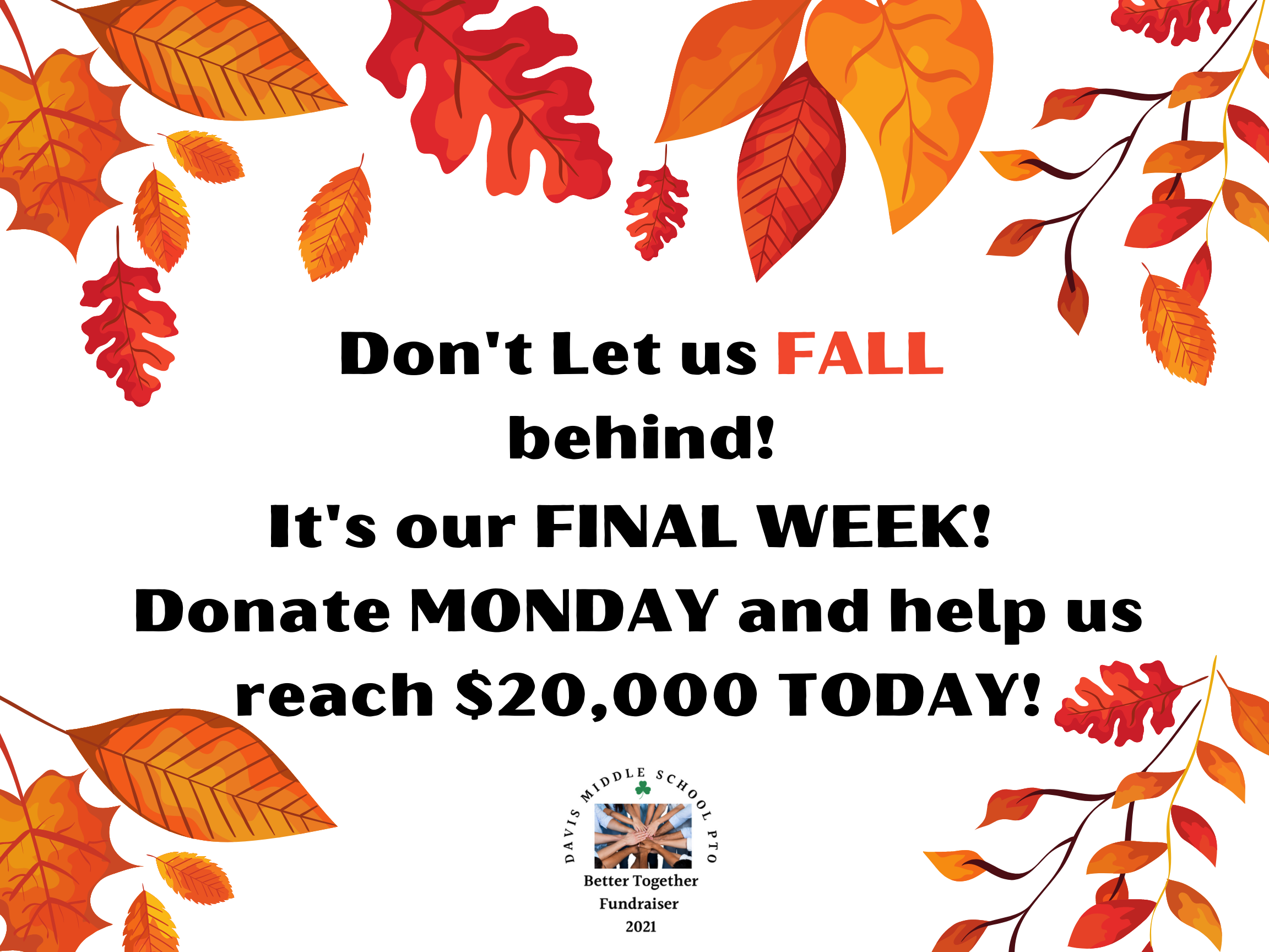 Don't Fall Behind! 2021