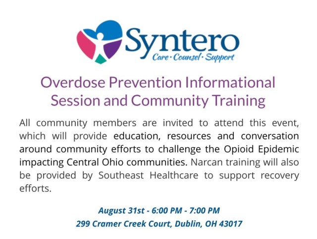 sYNTERO overdose prevention seminar