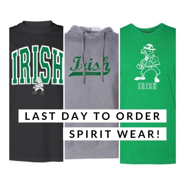 2022 spirit wear last day image