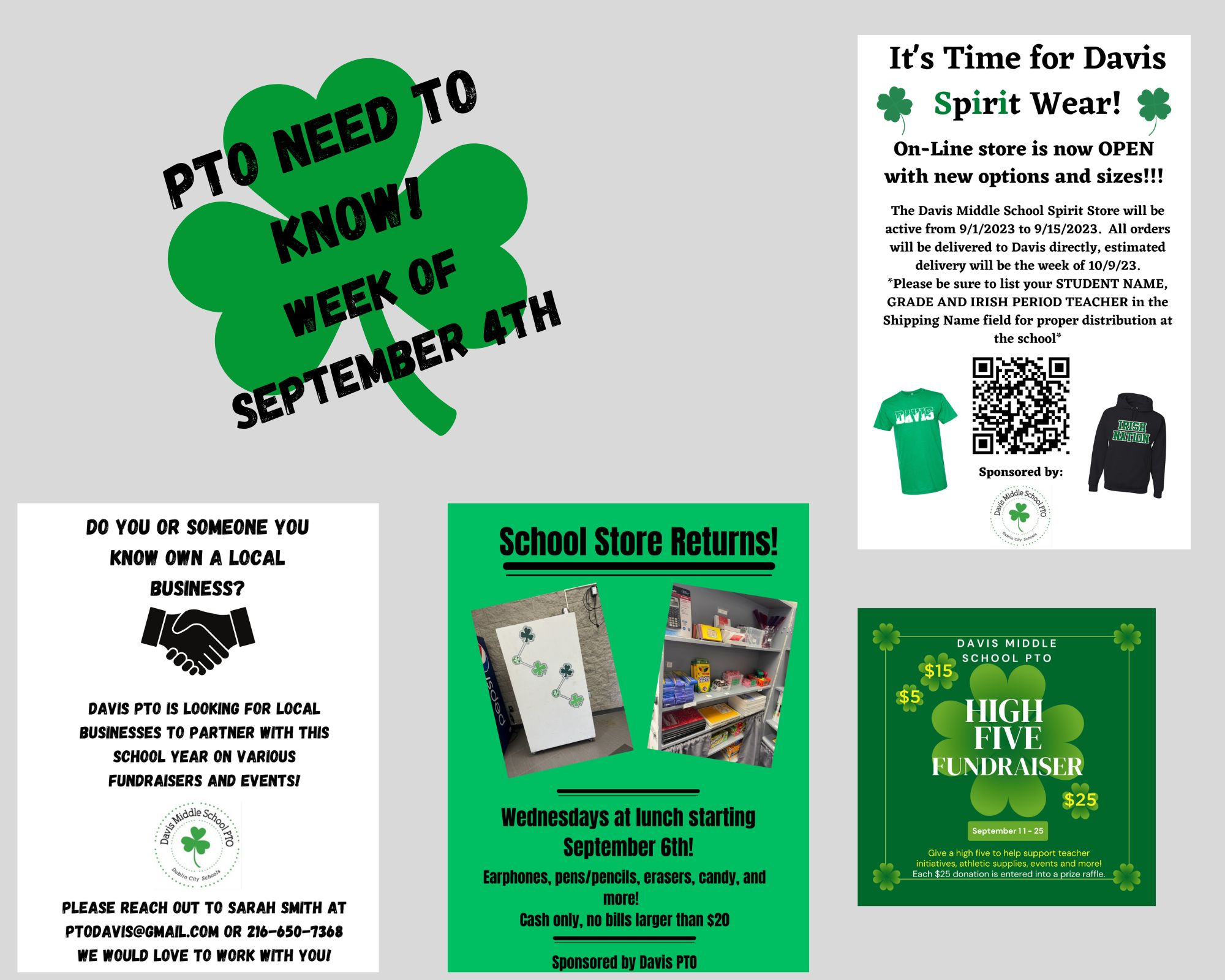 PTO Need to Know Sept 4